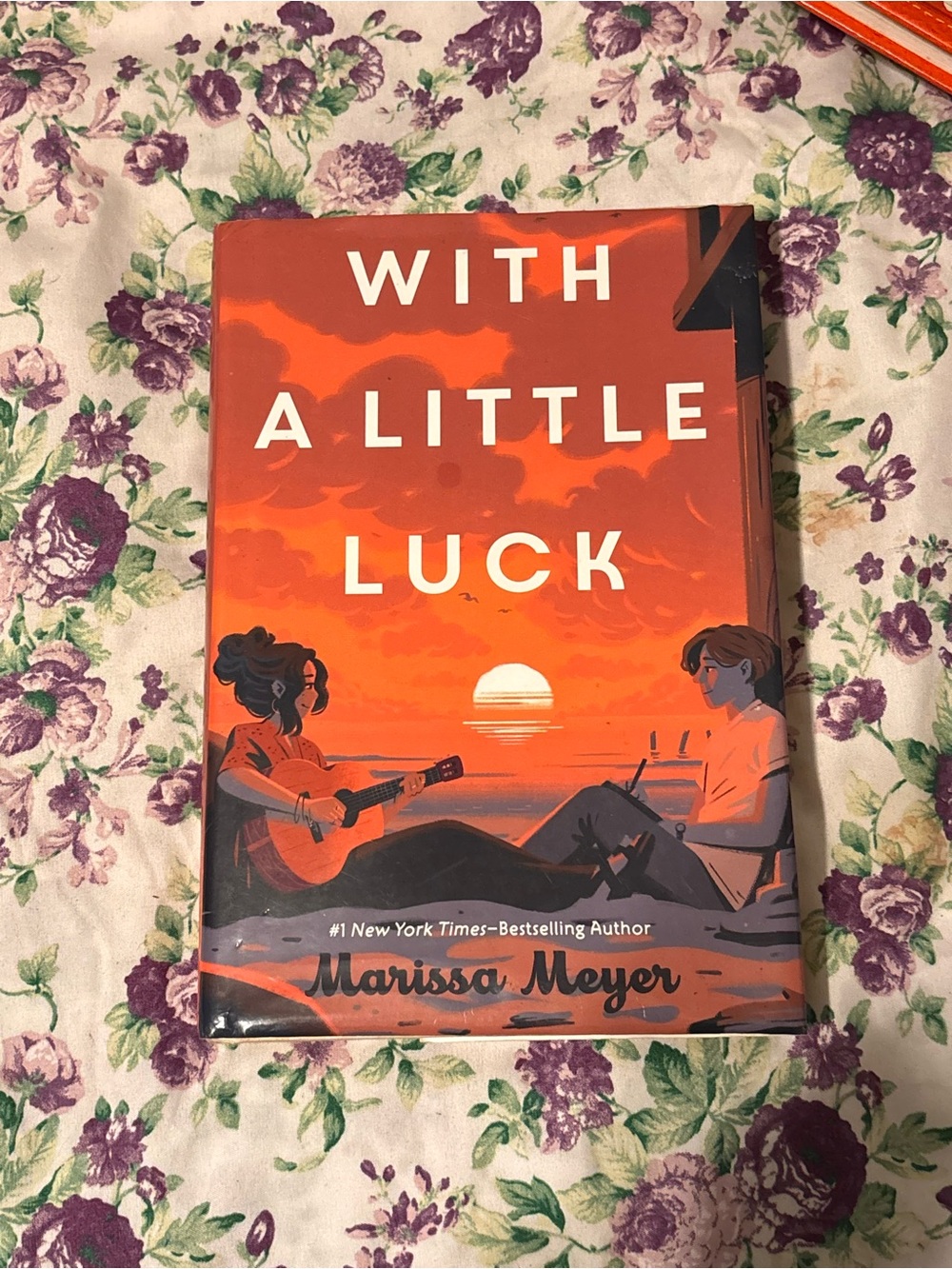 With a Little Luck by Marissa Meyer - Orange Cover Paperback